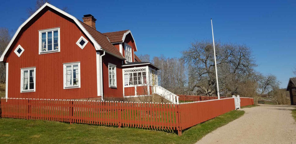 Das Haupthaus des Kathult-Hofes. In den "Michel aus Lönneberga"-Filmen wohnt hier Michel mit seiner Familie.